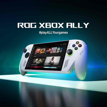 ROG XBOX Ally Gaming Handheld Ryzen Z2 A Processor, 16GB RAM, 512GB Storage, 7-inch display, Windows 11 Home, White