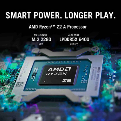 ROG XBOX Ally Gaming Handheld Ryzen Z2 A Processor, 16GB RAM, 512GB Storage, 7-inch display, Windows 11 Home, White