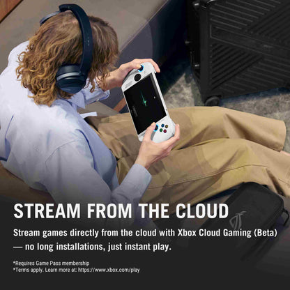 ROG XBOX Ally Gaming Handheld Ryzen Z2 A Processor, 16GB RAM, 512GB Storage, 7-inch display, Windows 11 Home, White