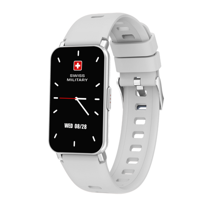 Rhine 3 Smartband with Calling Feature – Grey Silicon Strap
