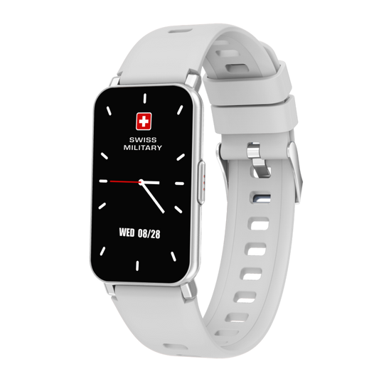 Rhine 3 Smartband with Calling Feature – Grey Silicon Strap