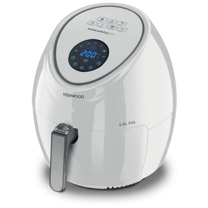 Kenwood HFP50WH Healthy Fry Air Fryer 5.5L 1800W White - Front View