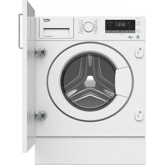 BEKO  HITV8733  BI  WASHER, 8kg/5kg Washer/Dryer bi, 1400 RPM, Stainless Steel, Knob Control, 220-240 Volts, 50-60 Hz, 8kg/5kg Washer/Dryer bi, Turkey, white