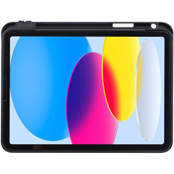 PROTECT  iPad 10th Gen Magnetic Ipad Cover, Trifold Stand, Auto Sleep / Wake up, Silicon, Black, MIPAD10BLK