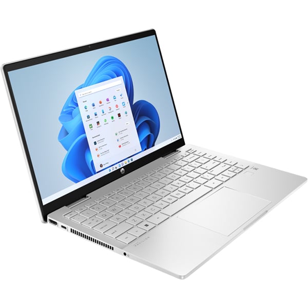 HP Pavilion x360 14-EK1010NE 2in1 Convertible Laptop, Intel 13th Gen i7-1355U, 16GB RAM, 1TB SSD, Intel Iris Xe , 14 Full HD, Windows 11 Home, Natural Silver