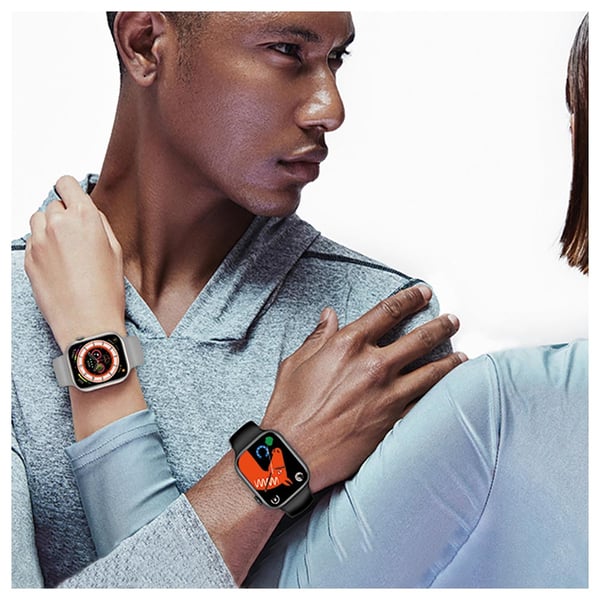 WiWU SW01 Ultra Sports Watch Silver