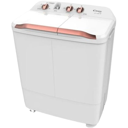 Candy 7kg Wash / 5.6kg Spin Twin Tub, White, CTT 75W-19