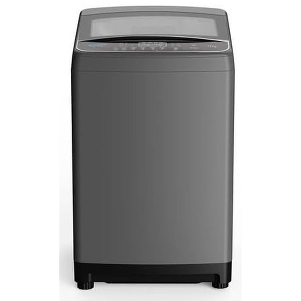 Candy 12kg Top Load Washing Machine, Steel Grey, CATL 66128SU-19