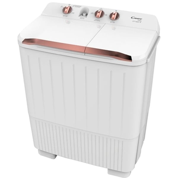 Candy 9kg Wash / 5.6kg Spin Twin Tub, White, CTT 95W-19