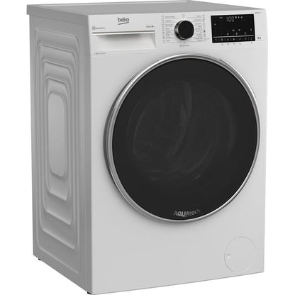 Beko Front Load Washing Machine, 10 kg, 1 Year Warranty, White, WTE1014XW