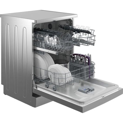 Beko Dish Washers, 1 Year Warranty, Silver, BDFN36422SQ