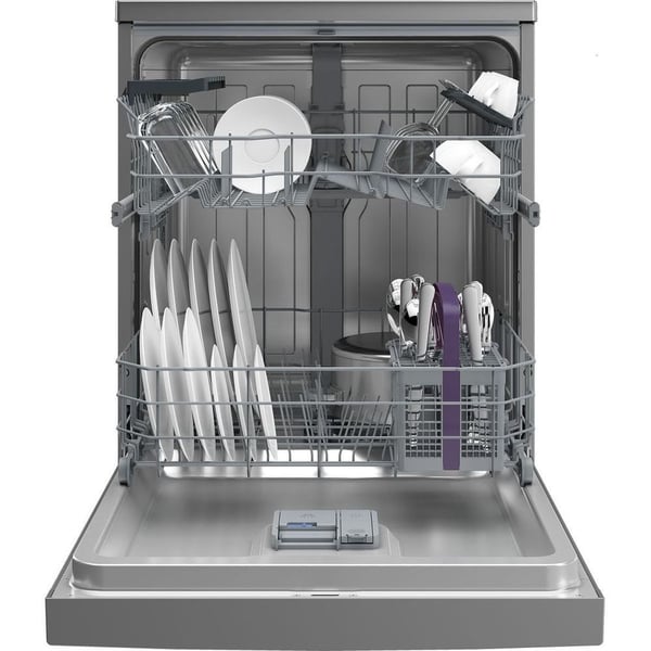 Beko Dish Washers, 1 Year Warranty, Silver, BDFN36422SQ