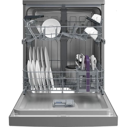 Beko Dish Washers, 1 Year Warranty, Silver, BDFN36422SQ