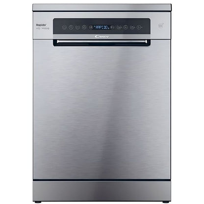 Candy Free Standing Dishwasher, CF6C4S1PX-19, 16 Place Settings 5 Stars Stainless Steel