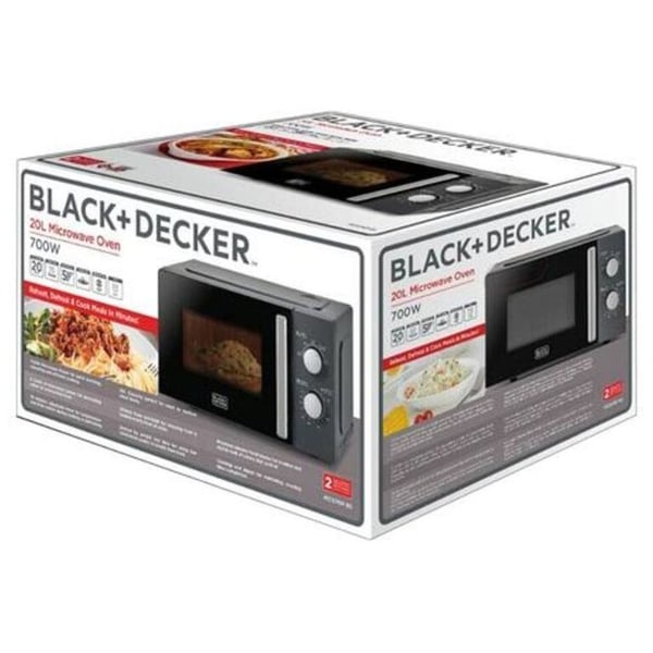 Black+Decker MICROWAVE OVEN 700W MZ2015P-B5 20L