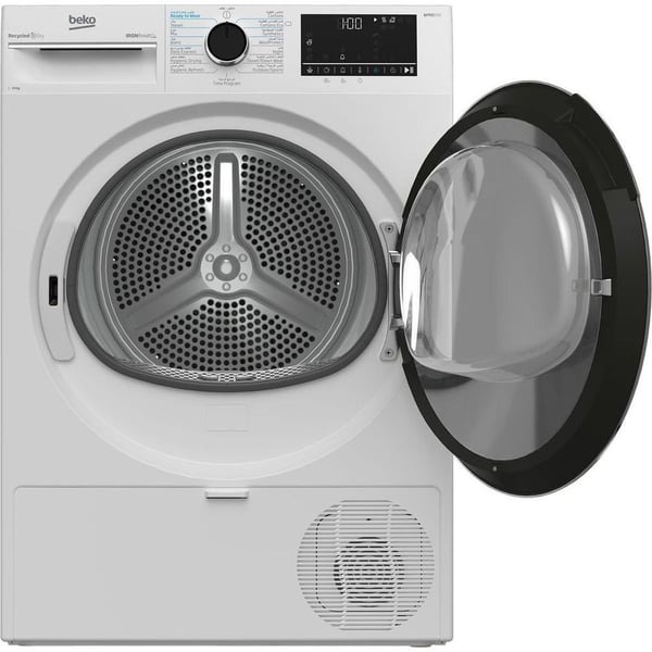 Beko Dryer, 10 kg, 1 Year Warranty, white, DHP10W