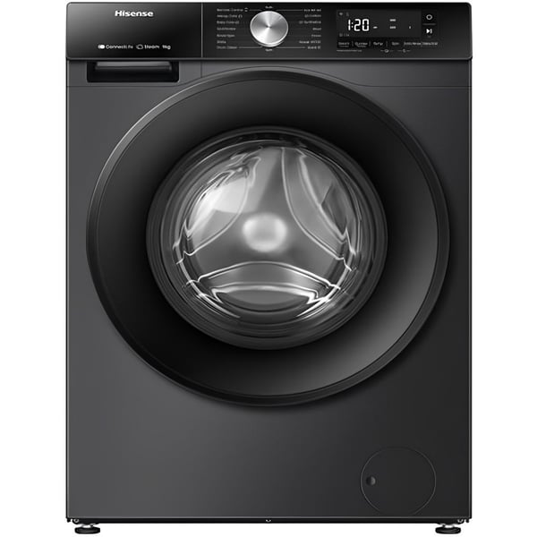 Hisense Smart Front Load Washing Machine, 9 kg, WF3S9043BT