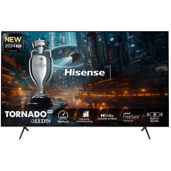 Hisense 4K QLED Smart Television, 100 inch, 100Q7N, 2024