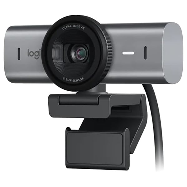Logitech  Webcam -  Mx Brio 4K Ultra Hd Collaboration And Streaming Webcam  , GRAPHITE, 960-001559