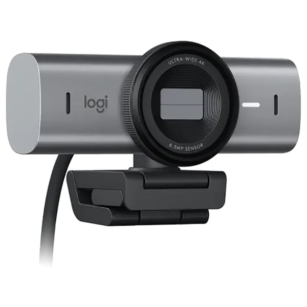 Logitech  Webcam -  Mx Brio 4K Ultra Hd Collaboration And Streaming Webcam  , GRAPHITE, 960-001559