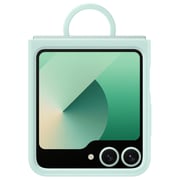 Samsung Flip6 Silicone Case with Ring Mint