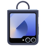 Samsung Flip6 Silicone Case with Ring DARK BLUE