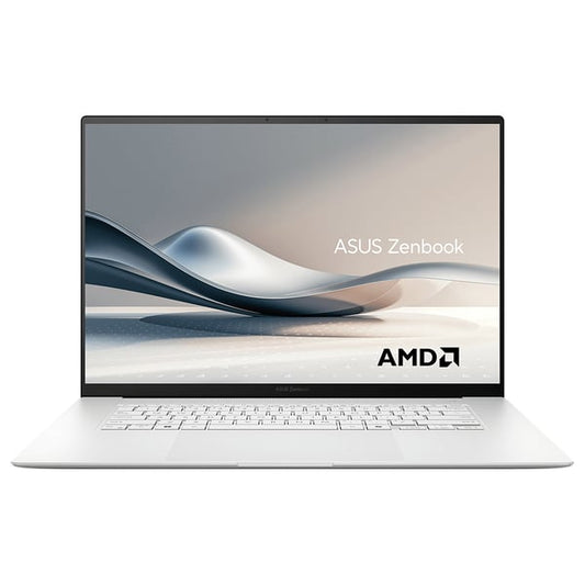 Asus Zenbook S16 UM5606WA-RK233W OLED (2024) Laptop/AMD Ryzen AI R9-HX370/AMD Radeon 890M Graphics /16inch 3K Win 11 Home with Copilot Key /2TB SSD/32GB RAM - Scandinavian White