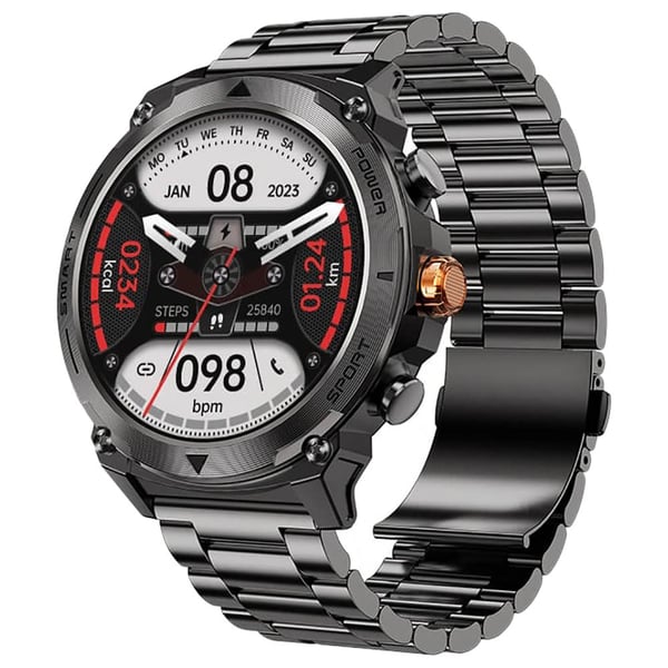 Wiwu Smartwatch Black, SW03BLK