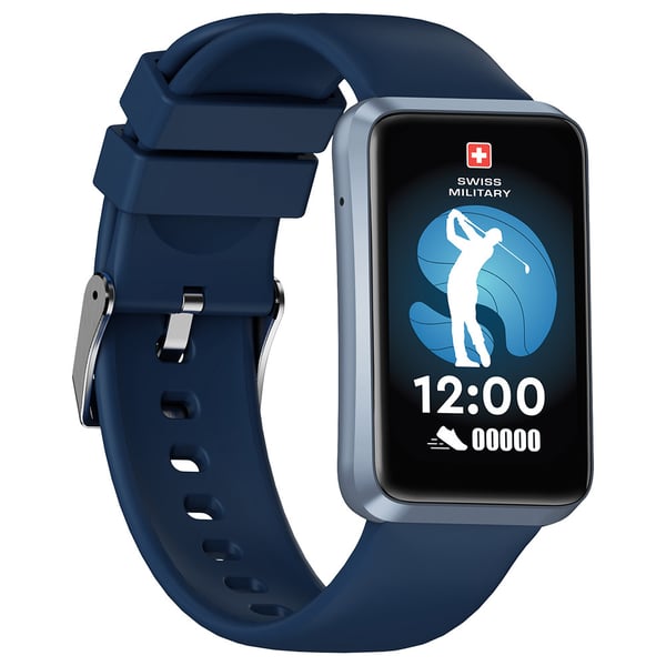 Swiss Military Rhine 2 Smart Band with Calling, Blue