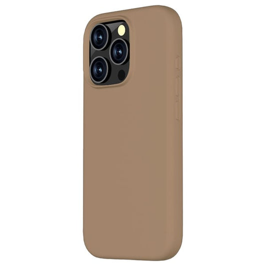 PROTECT  iPhone 16 Pro Max Silicon Phone Case, Magsafe, Protective, Anti Scratch, Brown, SMIP16PMBRN