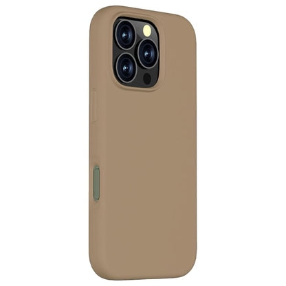 PROTECT  iPhone 16 Pro Max Silicon Phone Case, Magsafe, Protective, Anti Scratch, Brown, SMIP16PMBRN