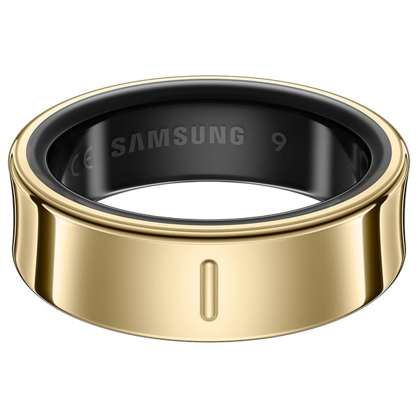 Samsung Galaxy  Smart Ring, Size 9, Titanium Gold, SM-Q509NZDAMEA