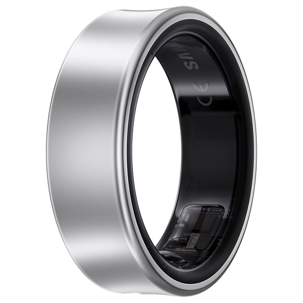 Samsung Galaxy  Smart Ring, Size 8, Titanium Silver, SM-Q508NZSAMEA