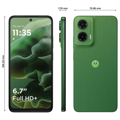 Motorola  G35 5G Smartphone, 8GB, 128GB, 50MP+8MP Camera, Android 14, Leaf Green