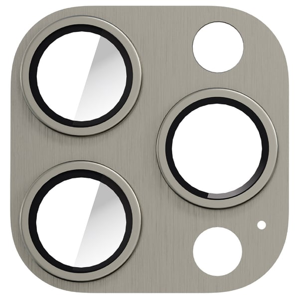 Smartix Lens Protector for iPhone 16 Pro/Pro Max Natural Titanium