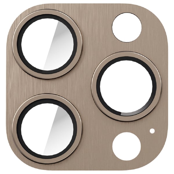 Smartix Lens Protector for iPhone 16 Pro/Pro Max Desert Titanium