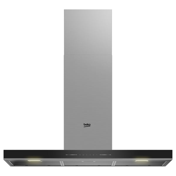 Beko Cooker Hood, 1 Year Warranty, Black,, BHCB96741BBHS