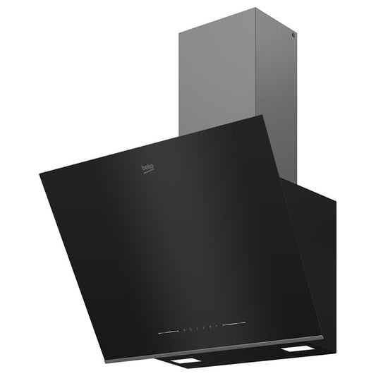 Beko Cooker Hood, 1 Year Warranty, Black, BHCA66741BBHS