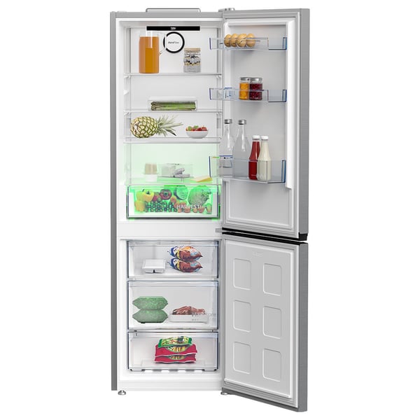 Beko Double Door Refrigerator, 366 Ltrs, 1 Year Warranty, Titanium Inox, RDNE400CS