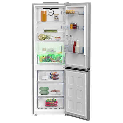 Beko Double Door Refrigerator, 366 Ltrs, 1 Year Warranty, Titanium Inox, RDNE400CS