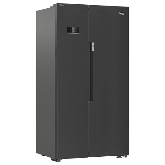 Beko Double Door Refrigerator, 635 Ltrs, 1 Year Warranty, Prepainted Dark Inox, GNE741PP