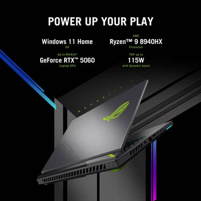 Asus G614PM-G161W Gaming Laptop AMD Ryzen 9 8940HX 16GB RAM 1TB SSD NVIDIA RTX 5060 16 Inch