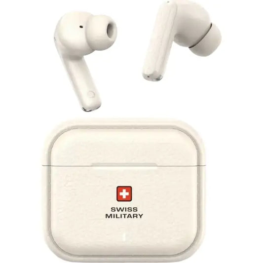 Swiss Military Victor 7 ANC True Wireless Earbuds – White