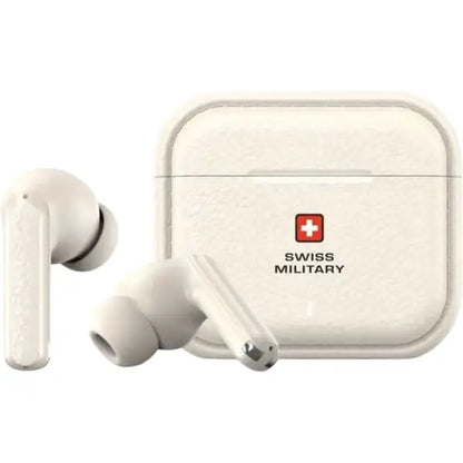 Swiss Military Victor 7 ANC True Wireless Earbuds – White