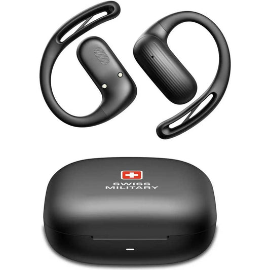 Swiss Military Delta 7 Pro True Wireless Earbuds – Black