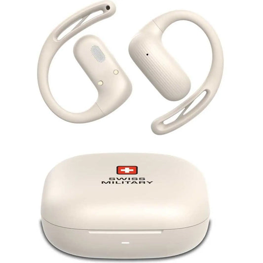 Swiss Military Delta 7 Pro True Wireless Earbuds – White