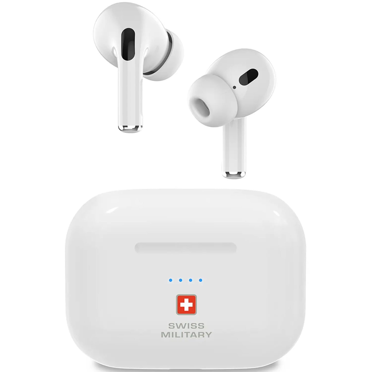 Swiss Military Victor 8 ANC True Wireless Earbuds – White