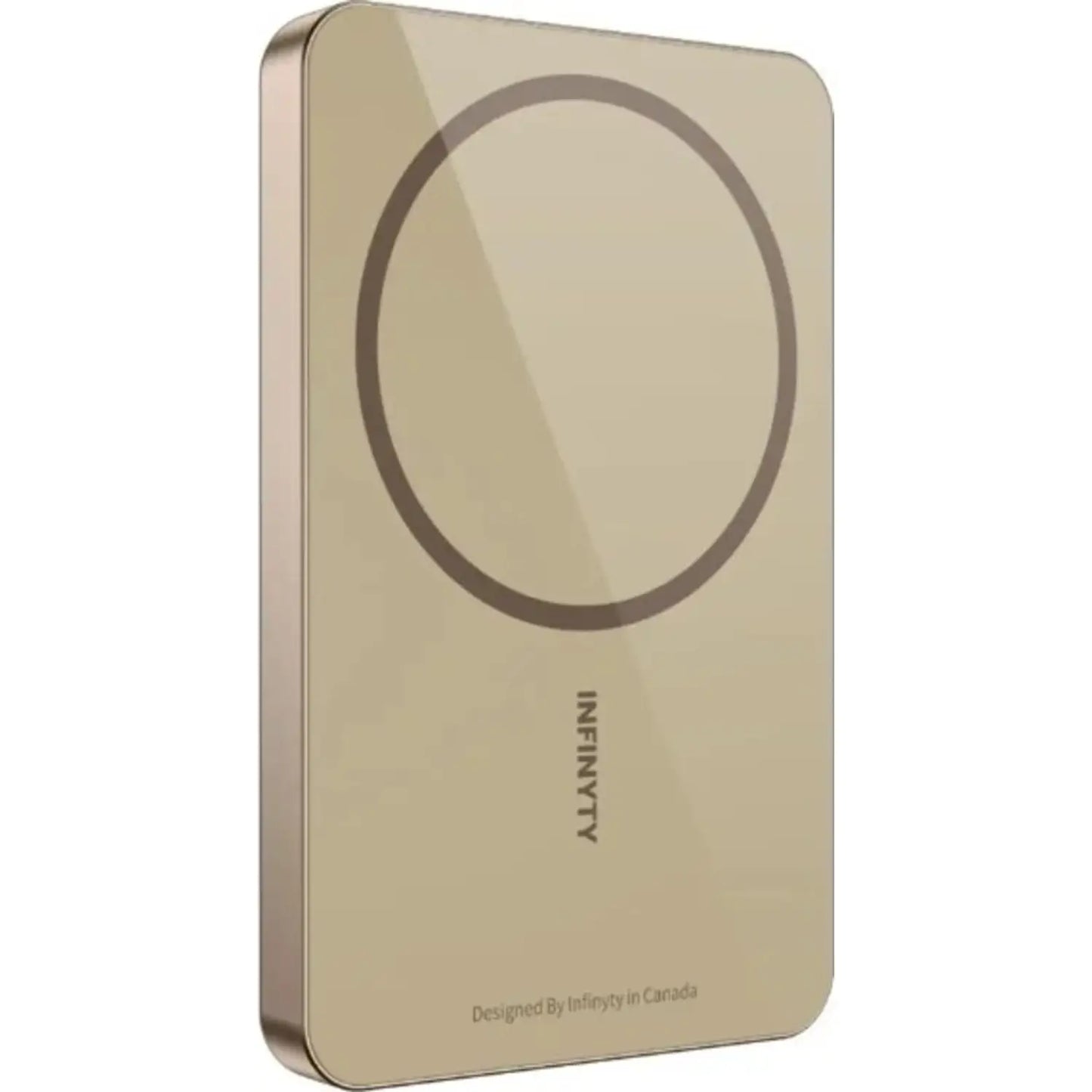 Infinyty Magnetic Wireless Power Bank 10000 mAh Desert Titanium