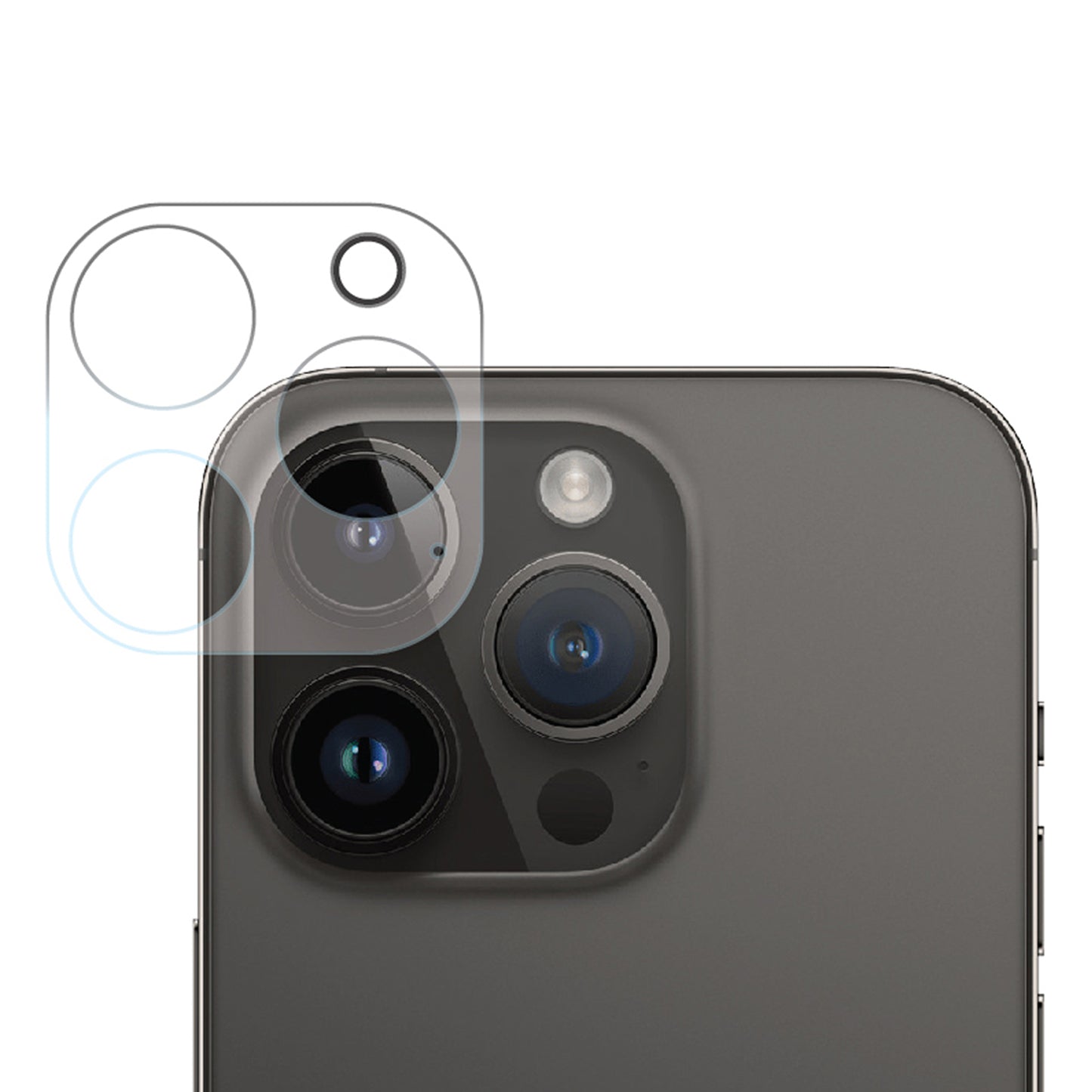 Smartix Lens Protector for iPhone 15 Pro/iPhone 15 Pro Max SM15PRCLCP