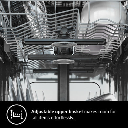 AEG Built-in Dishwasher Quick select, Pro-clean, Energy saving, Airdry, Touch Controls, 13 Place settings, 5 programme, White, FEE53670ZM